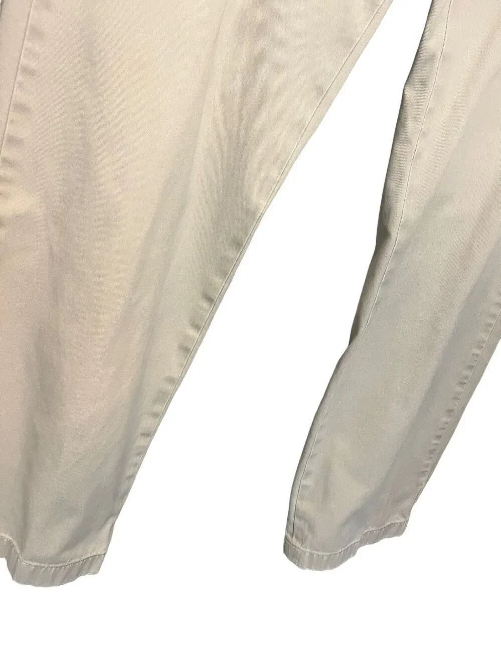 Nautica “The Deck Pant” 100% cotton tan khakis - 34x32